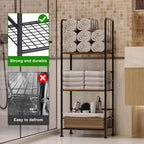 3-Tier Freestanding Towel Racks for Bathroom, Towel Rack Stand