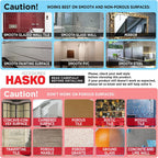 HASKO accessories Corner Shower Caddy with Suction Cups and 3M Adhesive Mounting Discs for porous surfaces - Stainless Steel Basket for Bathroom Storage (Chrome)