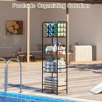 4-Tier Freestanding Towel Racks for Bathroom, Towel Rack Stand